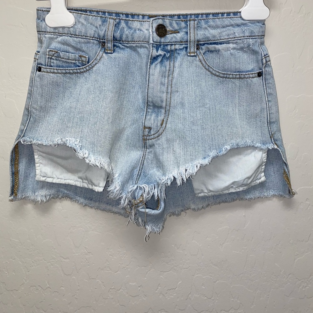 High Waisted BDG Denim Shorts